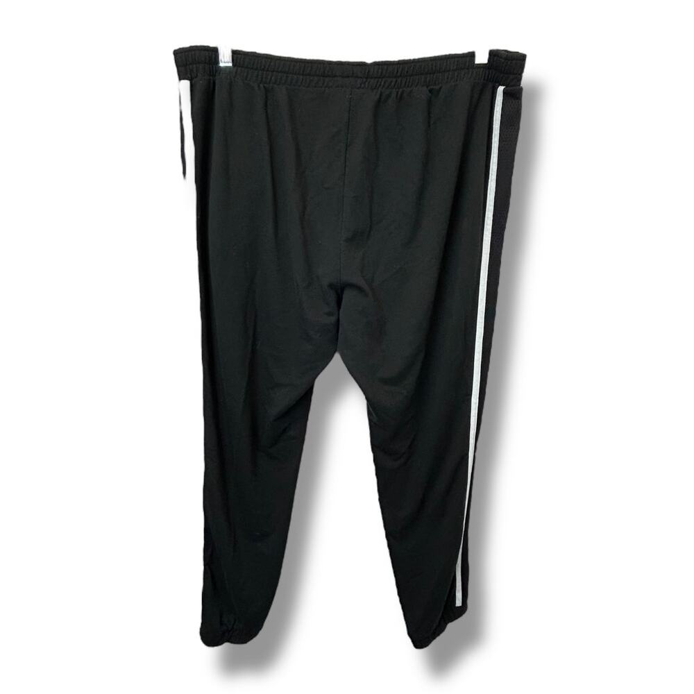Champion Mens Athletic Track Joggers with Sporty Stripe Active Black/White XXL - Picture 5 of 16